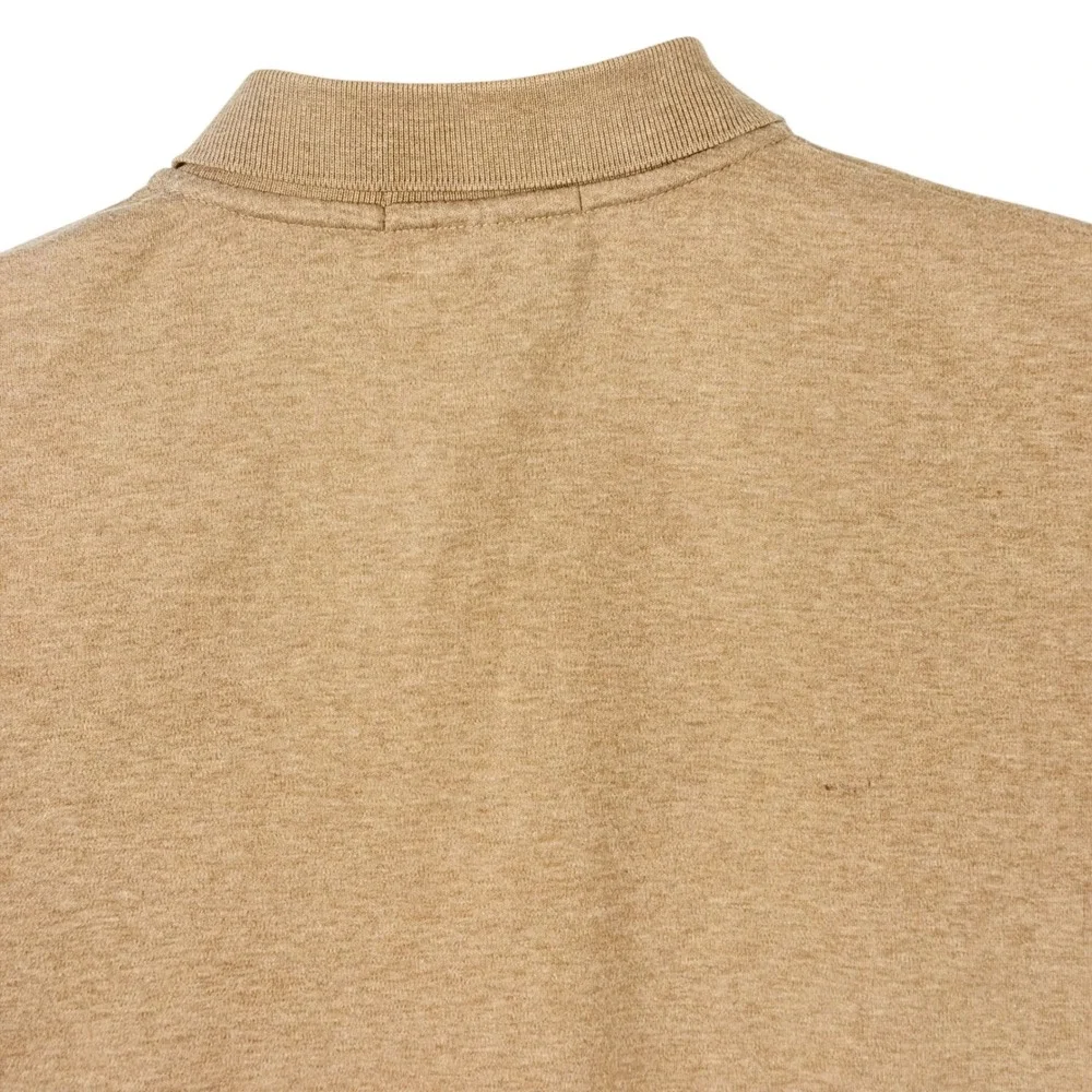 Vintage Polo Ralph Lauren Polo Shirt Men XL Tan Classic Green Pony Earthtone